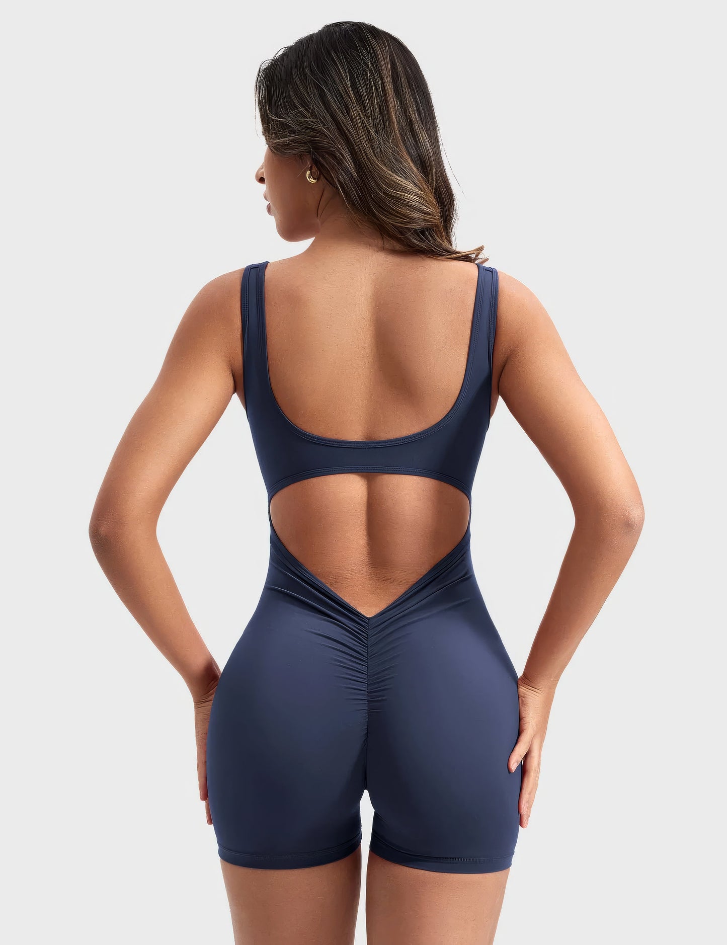 Allshape™ | V-BACK JUMPSUIT SHORT