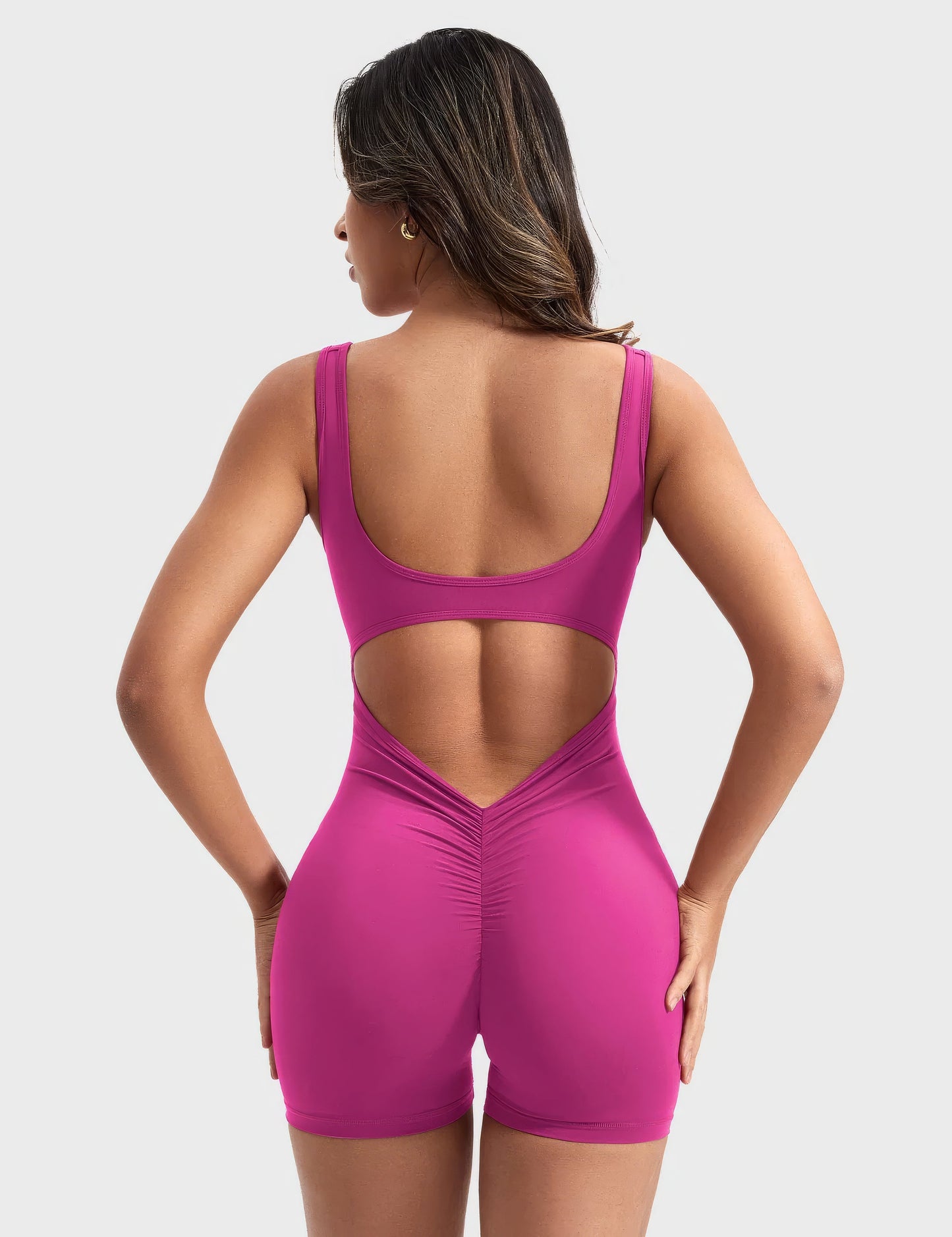 Allshape™ | V-BACK JUMPSUIT SHORT