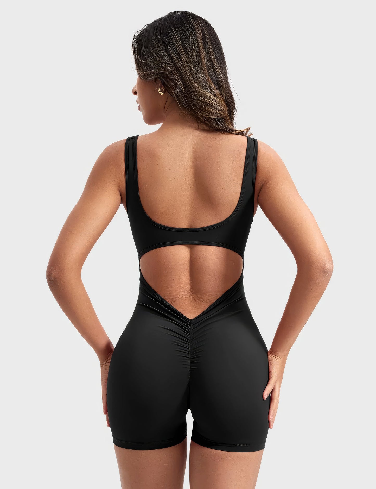 Allshape™ | V-BACK JUMPSUIT SHORT