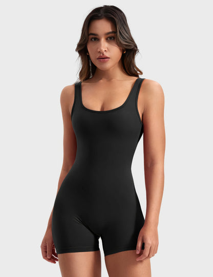 Allshape™ | V-BACK JUMPSUIT SHORT