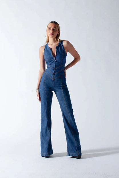 Jonna™ - DENIM JUMPSUIT