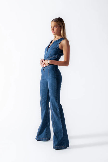 Jonna™ - DENIM JUMPSUIT